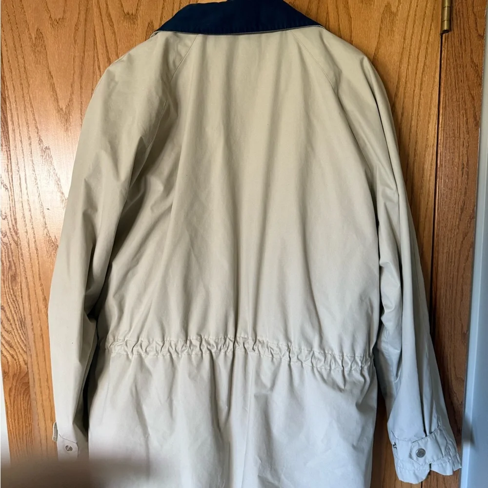 London Fog Men's Beige and Navy Jacket - Picture 3 of 6